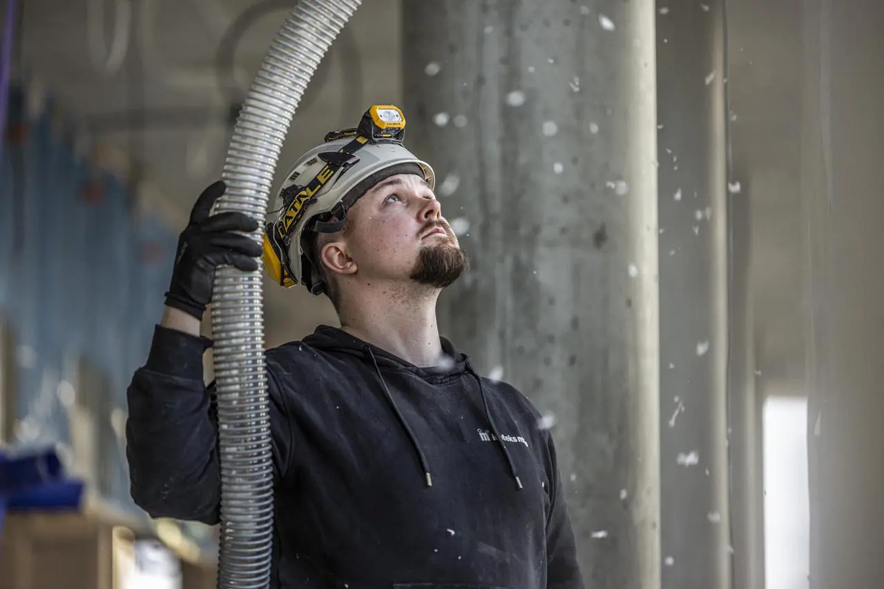 Hjem fra Isoteks Miljø